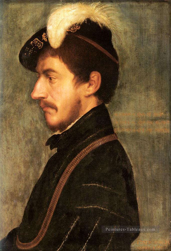 Portrait de Sir Nicholas Pyntz Renaissance Hans Holbein le Jeune Peintures à l'huile